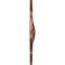 Ekena Millwork Pompeii Ceiling Medallion (Fits Canopies up to 2"), Hnd-Painted Polished Copper, 18 7/8"OD x 1 1/2"P CM18POPOS - alternate 3